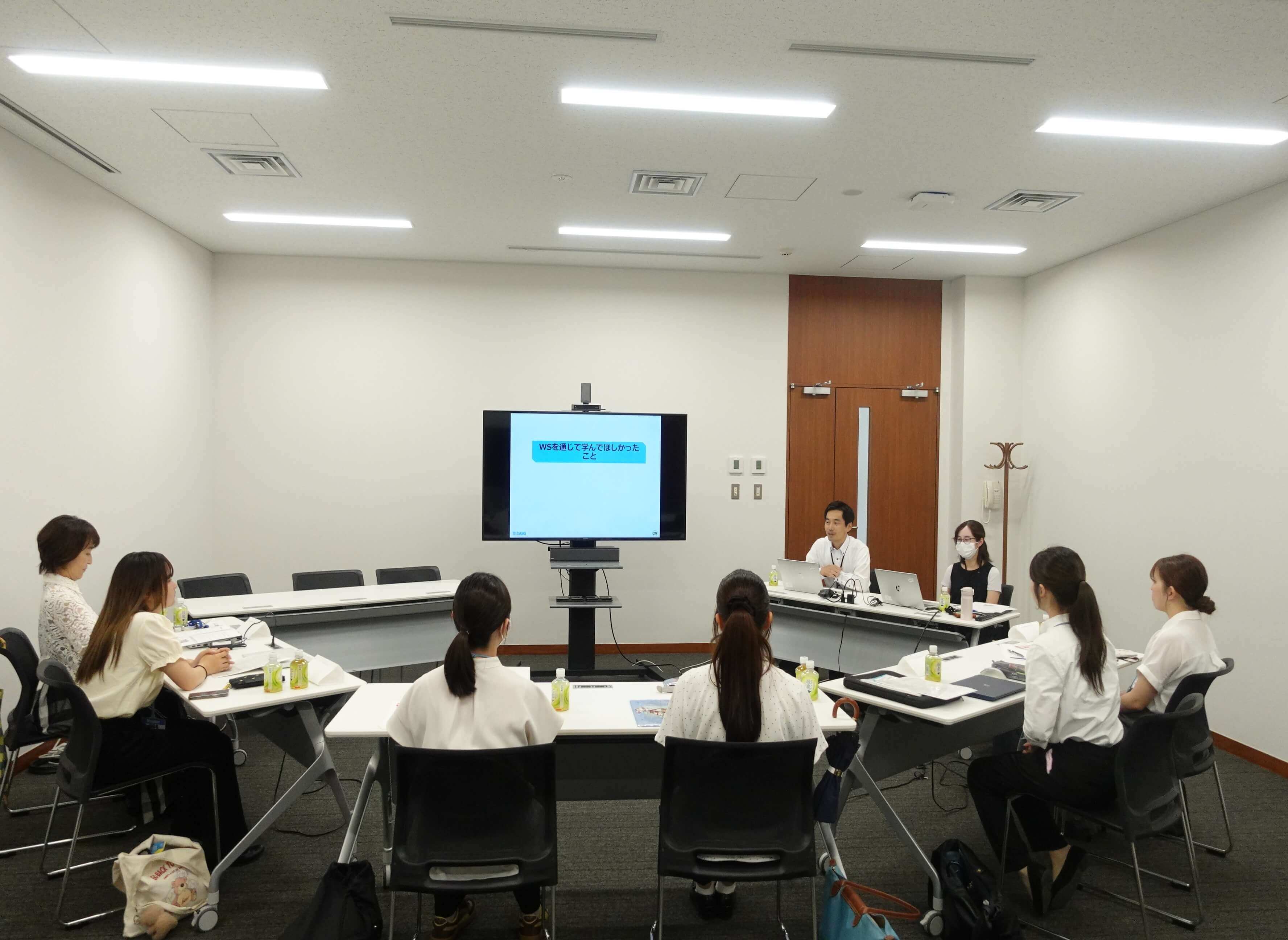大学生向けワークショップの様子